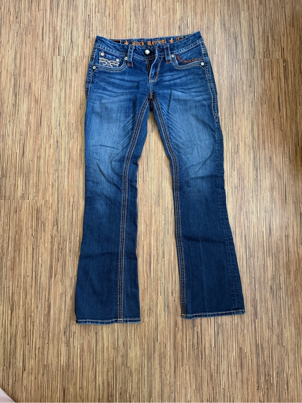 Rock Revival Women's Blue Bootcut Jeans